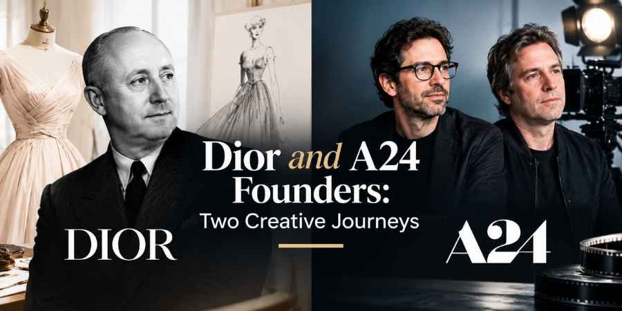 Dior and A24 Founders